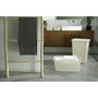 Curver Cofre de lavandería de yute 58 L - Beige