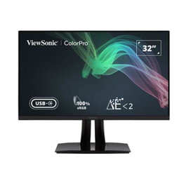 ViewSonic Monitor VP3256-4K 32" IPS 4K UHD Monitor con USB-C y Altavoces - VP3256-4K