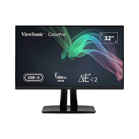 ViewSonic ColorPro VP3256-4K Monitor 32 pulg 4K UHD IPS Negro