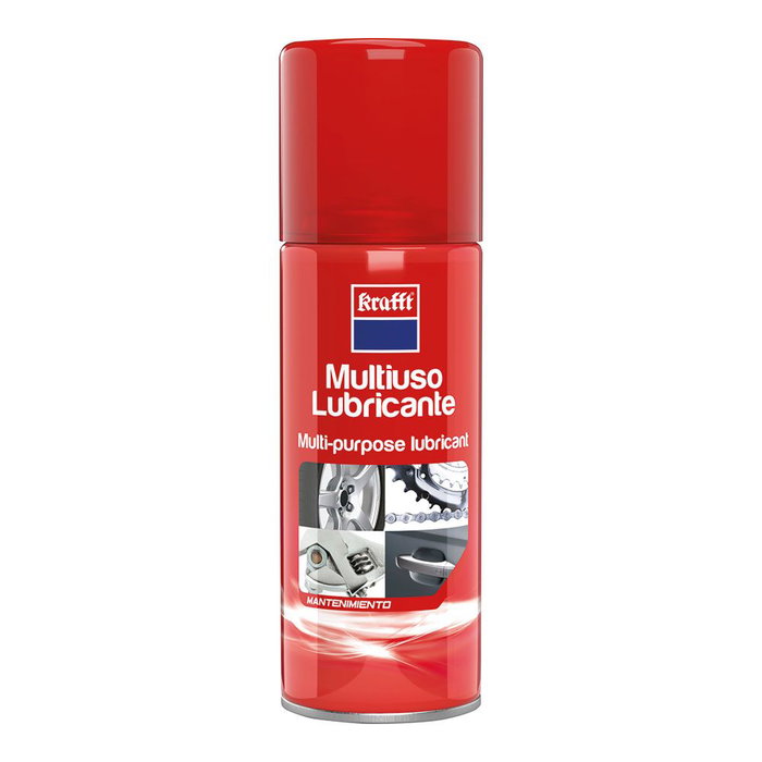 Krafft Lubricante Multi-Uso 400ml Anti-Humedad Anti-Corrosión Desbloqueante Penetrante Repara Cerraduras y Mecanismos Krafft Lubricante Multi-Uso 400ml Anti-Humedad Anti-Corrosión Desbloqueante Penetrante Repara Cerraduras y Mecanismos