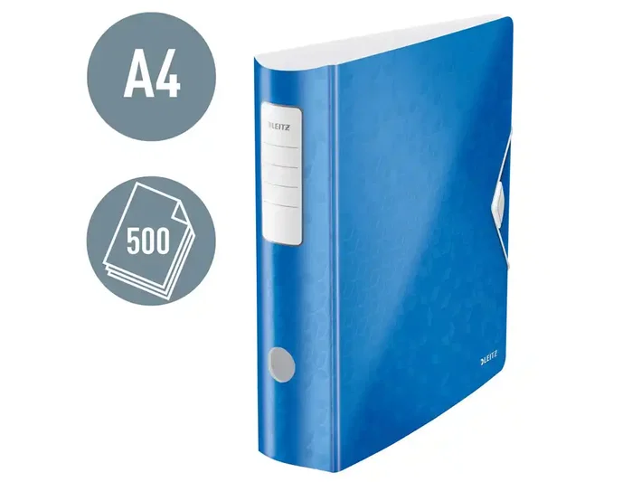 Leitz Active Archivador de palanca polyfoam 180 DIN A4 lomo 82 mm azul Leitz Active Archivador de palanca polyfoam 180 DIN A4 lomo 82 mm azul