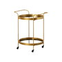 Mueble Camarera Dorado 65 x 50 x 75,5 cm