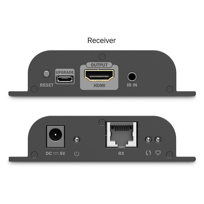 Digitus Receptor IP HDMI DS-55352 4K/60Hz Negro Digitus Receptor IP HDMI DS-55352 4K/60Hz Negro