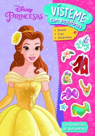 Disney Libros, Princesas. Vísteme con pegatinas - Disney