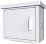 Lanview Gabinete CCTV Midi Radius para 4 cámaras Montado en Poste