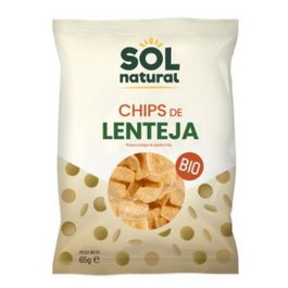 SOLNATURAL Chips de Lenteja BIO 65gr
