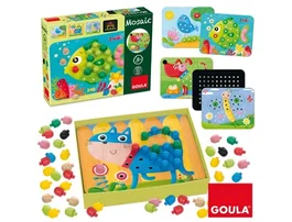 Goula Mosaico 53136 - Múltiples combinaciones con 6 láminas progresivas y 60 pivotes de madera