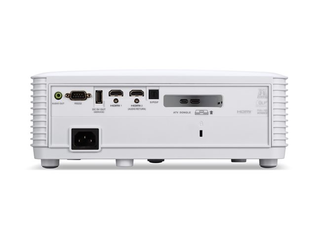 Acer HL6510ATV Proyector Estándar 4000 lúmenes ANSI DLP UHD 4K (3840x2160) Blanco Acer HL6510ATV Proyector Estándar 4000 lúmenes ANSI DLP UHD 4K (3840x2160) Blanco