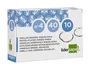 Liderpapel Anilla bisagra niquelada n.4 diámetro 40 mm, caja de 10 unidades