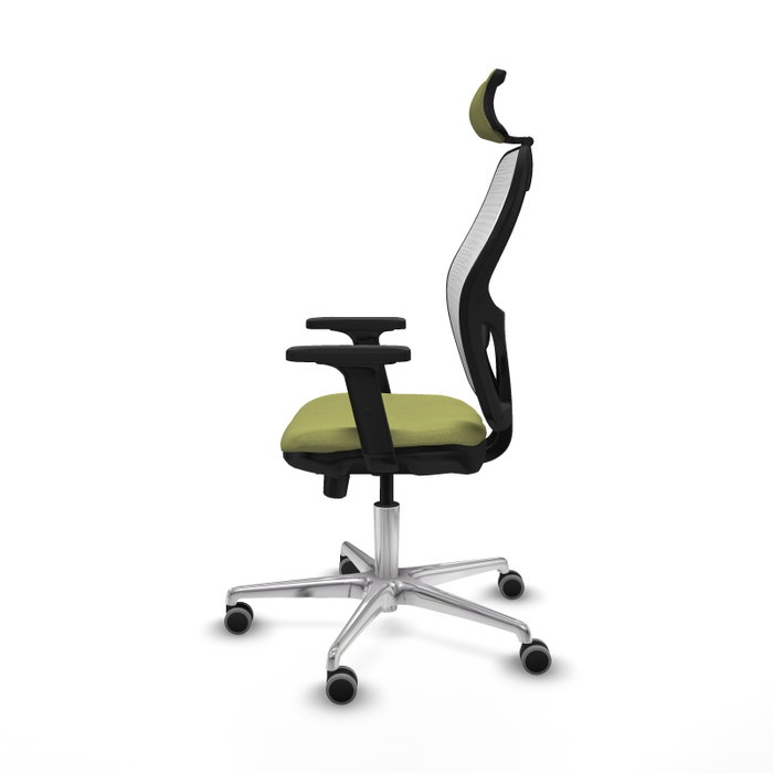 PIQUERAS Y CRESPO Silla de oficina Jorquera Verde oliva y Blanco PIQUERAS Y CRESPO Silla de oficina Jorquera Verde oliva y Blanco