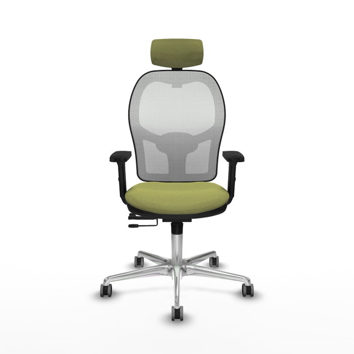 PIQUERAS Y CRESPO Silla de oficina Jorquera Verde oliva y Blanco PIQUERAS Y CRESPO Silla de oficina Jorquera Verde oliva y Blanco