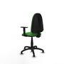 PIQUERAS Y CRESPO Silla de oficina Aýna Verde con Brazos 1D