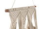 DKD Home Decor Macetero Crudo Macrame 2 x 93 x 46 cm Algodon Madera