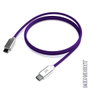 GROOVY Cable USB-C a USB-C de Alto Rendimiento, 1 m, Morado
