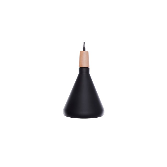 SKD Lámpara Colgante Eloise Metal y Madera con Cable Regulable en Altura SKD-P015-B SKD Lámpara Colgante Eloise Metal y Madera con Cable Regulable en Altura SKD-P015-B