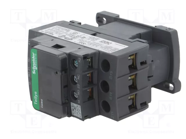 Schneider Electric LC1D25D7 TeSys D Contactor 3-polar 25A 42VAC Schneider Electric LC1D25D7 TeSys D Contactor 3-polar 25A 42VAC