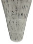 DKD Home Decor Ánfora de Metal Blanco Decape 57x57x139 cm