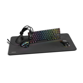 Krom Klass Pack Gaming 4 en 1 RGB Negro