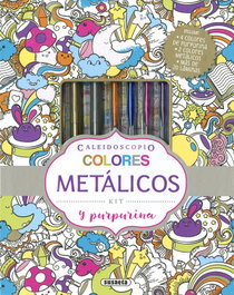 SUSAETA EDICIONES, Colores metálicos y purpurina - CALEIDOSCOPIO