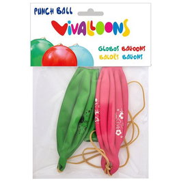 VIVALLOONS Globos Punch Ball Diseños Surtidos Bolsa 2