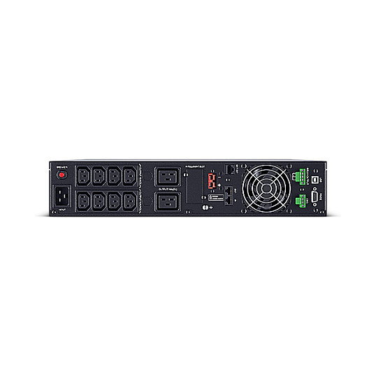 CyberPower OLS2200ERT2UA-B SAI Online Doble Conversión 2.2kVA 1980W Montaje Rack/Torre 2U, 10 Salidas, Sine Wave, 190-300V, 50/60Hz, CE, EAC
