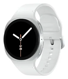 Samsung Galaxy Watch 8 40mm Plata - Reloj Inteligente Wear OS con GPS, Super AMOLED, 32 GB, Resistente al Agua 5 ATM, Batería de 435 mAh