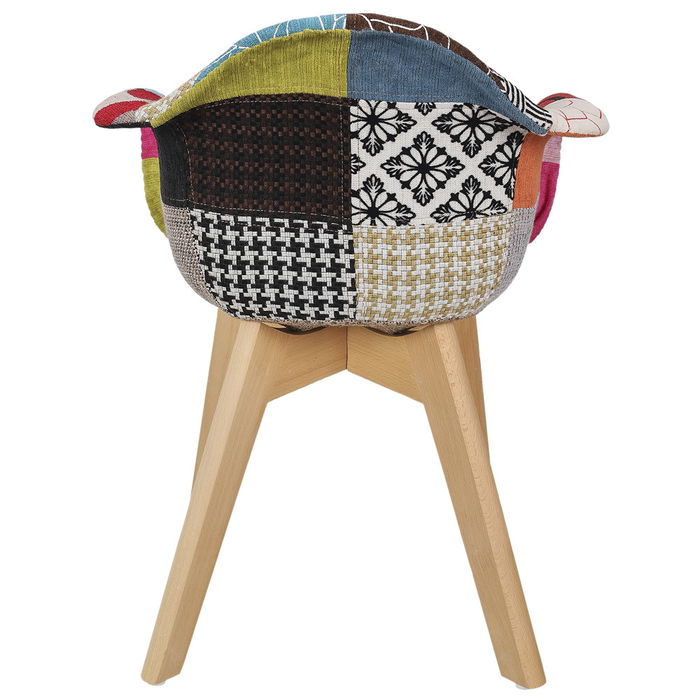 Home Deco Kids Butaca Infantil Patchwork 43x34xh.58 cm
