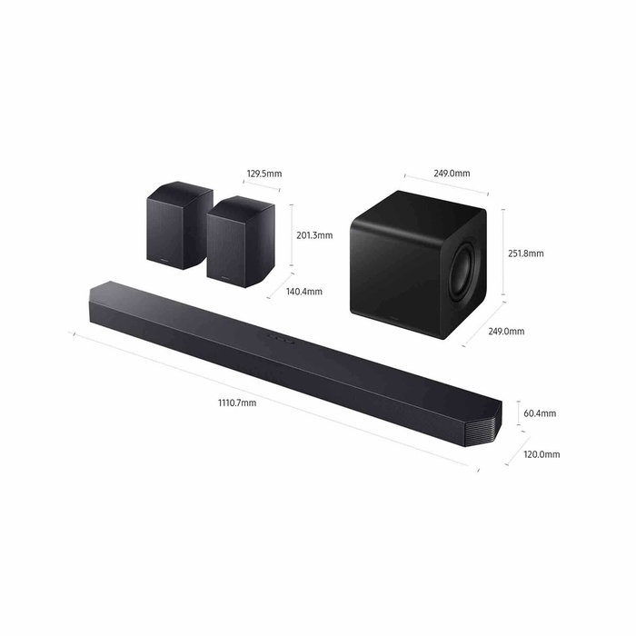 Barra de Sonido Samsung HW-Q930F/ZF Negro