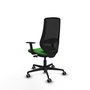 PIQUERAS Y CRESPO Silla de oficina Mardos con mecanismo Sincro/Traslack Verde