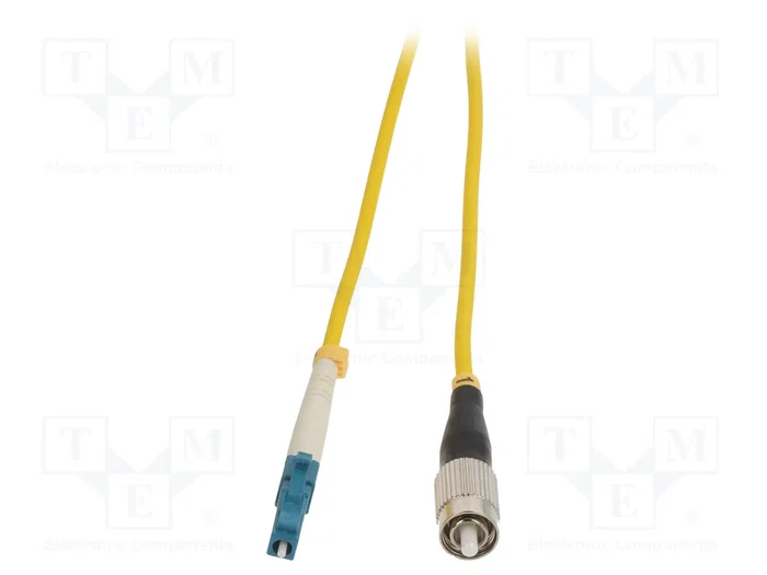 QOLTEC Cable de conexión de fibra óptica FC/UPC a LC/UPC 5m SMF QOLTEC Cable de conexión de fibra óptica FC/UPC a LC/UPC 5m SMF
