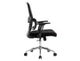 Q-connect Silla de Oficina Lucca Malla, Base Metálica, Ruedas Premium, Ajustable, Negro
