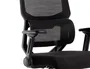 Q-connect Silla de Oficina Lucca Malla, Base Metálica, Ruedas Premium, Ajustable, Negro