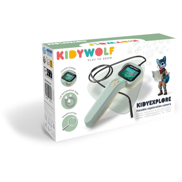 Kidywolf KIDYEXPLORE Cámara de Endoscopio Flexible Verde