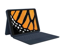 Logitech Teclado para Móvil QWERTZ Alemán Smart Connector Azul