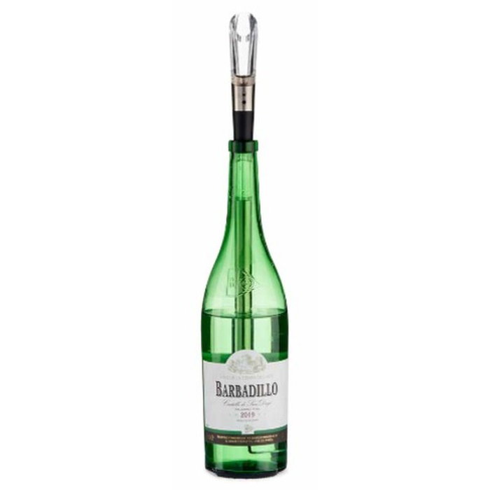 Decantador de Vino Kinvara Blanco Negro Transparente Acero Acero Inoxidable TPE Plástico 3 en 1 (12 Unidades)