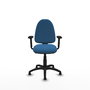 PIQUERAS Y CRESPO Silla de oficina Aýna Azul claro con mecanismo Asincro