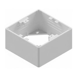 Easylan preLink / fixLink Dados de Anclaje y Fijación para Datos, 80x80x42 mm, Color RAL 9010