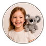 Color Baby Peluche de Animales Colección Color Friends con Imán 13 cm Ideal para Niños de +3 Años - Surtido Aleatorio