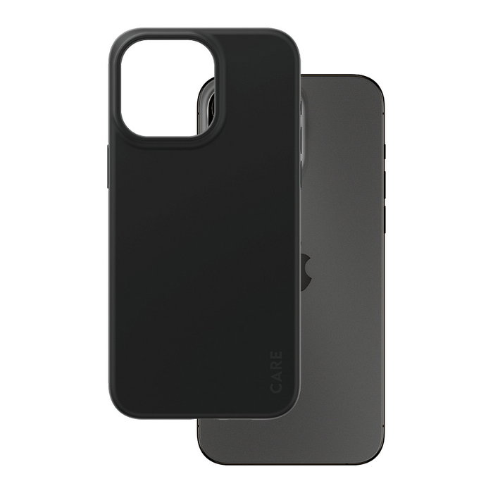PanzerGlass CARE Fashion Black iPhone 15 Pro Max Funda TPU Negra Protección PanzerGlass CARE Fashion Black iPhone 15 Pro Max Funda TPU Negra Protección
