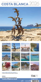 TRIANGLE POSTALS Calendario de Pared 2026 Costa Blanca-B (Moraira) 16x16 cm