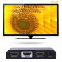Techly Splitter HDMI de 2 puertos con soporte 4K