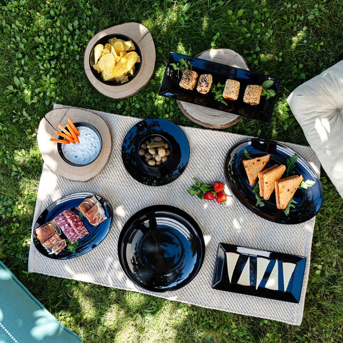 Bandeja Oval Melamina Select Basic Quid 30,5x21,2 cm (24 Unidades) Bandeja Oval Melamina Select Basic Quid 30,5x21,2 cm (24 Unidades)