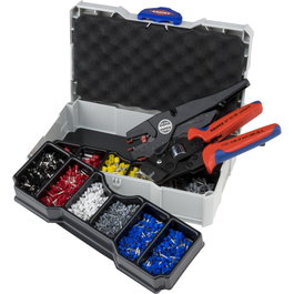 Knipex Surtido de engaste para terminales de extremo de cable 1240200+975309