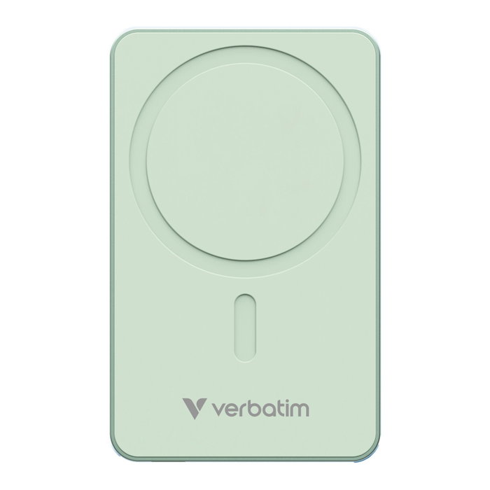 Verbatim Essential Power Bank Magnética Inalámbrica 5000 mAh Verde Verbatim Essential Power Bank Magnética Inalámbrica 5000 mAh Verde