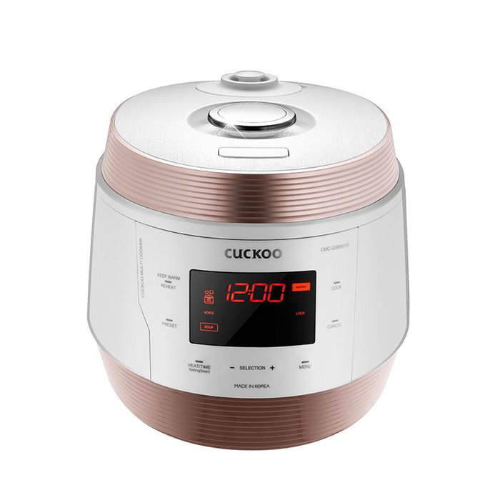 Cuckoo CMC-QSB501S Multi Cooker olla programable premium 5000ml white copper