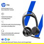 HP Voyager Focus 2 UC Auriculares Inalámbricos Bluetooth Diadema para Oficina/Centro de Llamadas, USB-C/A, Cancelación de Ruido Activo, Negro