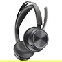 HP Voyager Focus 2 UC Auriculares Inalámbricos Bluetooth Diadema para Oficina/Centro de Llamadas, USB-C/A, Cancelación de Ruido Activo, Negro