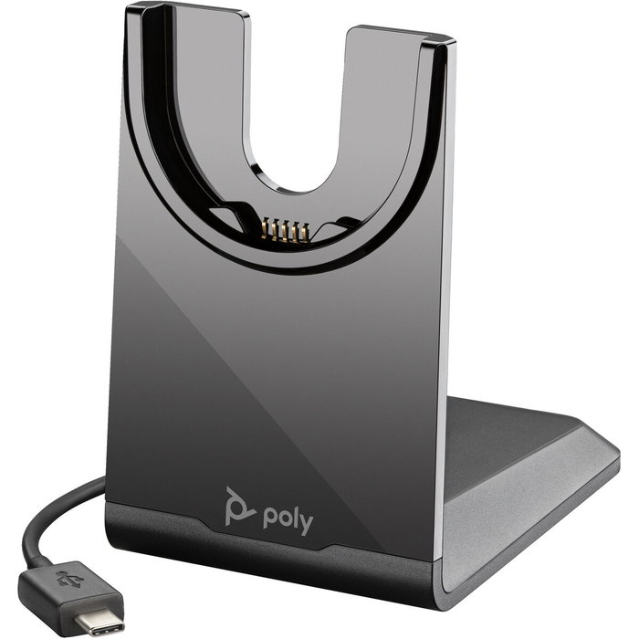 HP Poly Voyager Focus 2 USB-C-C con adaptador USB-C/A, Negro HP Poly Voyager Focus 2 USB-C-C con adaptador USB-C/A, Negro