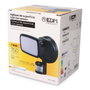 Edm Aplique LED con Sensor Crepuscular y de Movimiento Negro