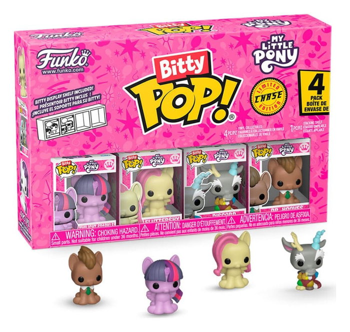 Funko My Little Pony Bitty POP! Display de 12 Figuras de Vinilo Surtido Funko My Little Pony Bitty POP! Display de 12 Figuras de Vinilo Surtido